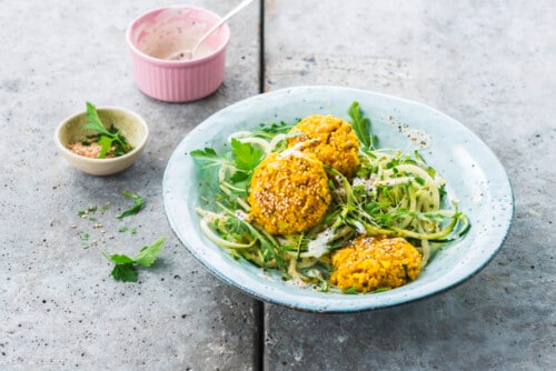 Galettes de carottes aux graines de sésame
